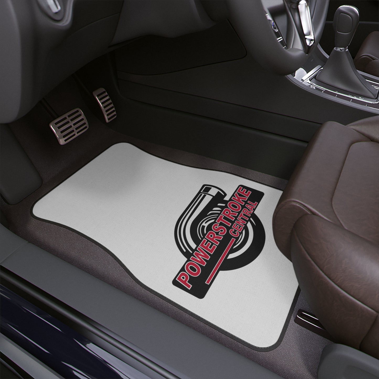 Powestroke Central Floor Mats, 1pc