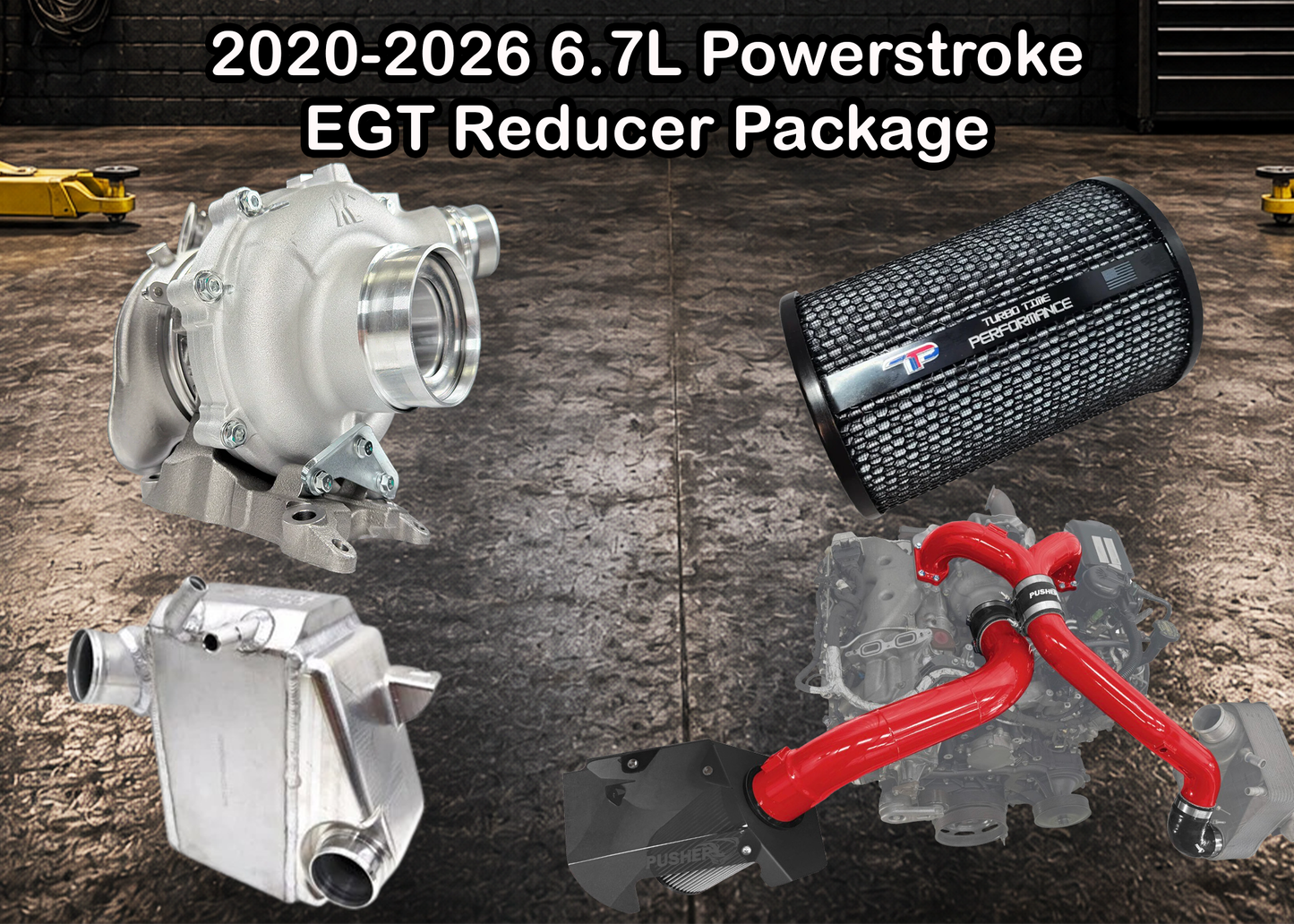 6.7L Powerstroke EGT Reducer Package (2011–2026)
