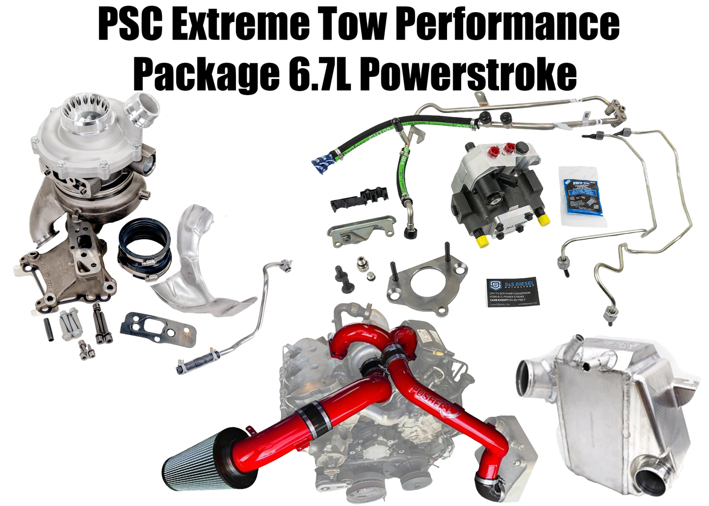 PSC Extreme Tow Performance Package (2011-2014) 6.7L Powerstroke