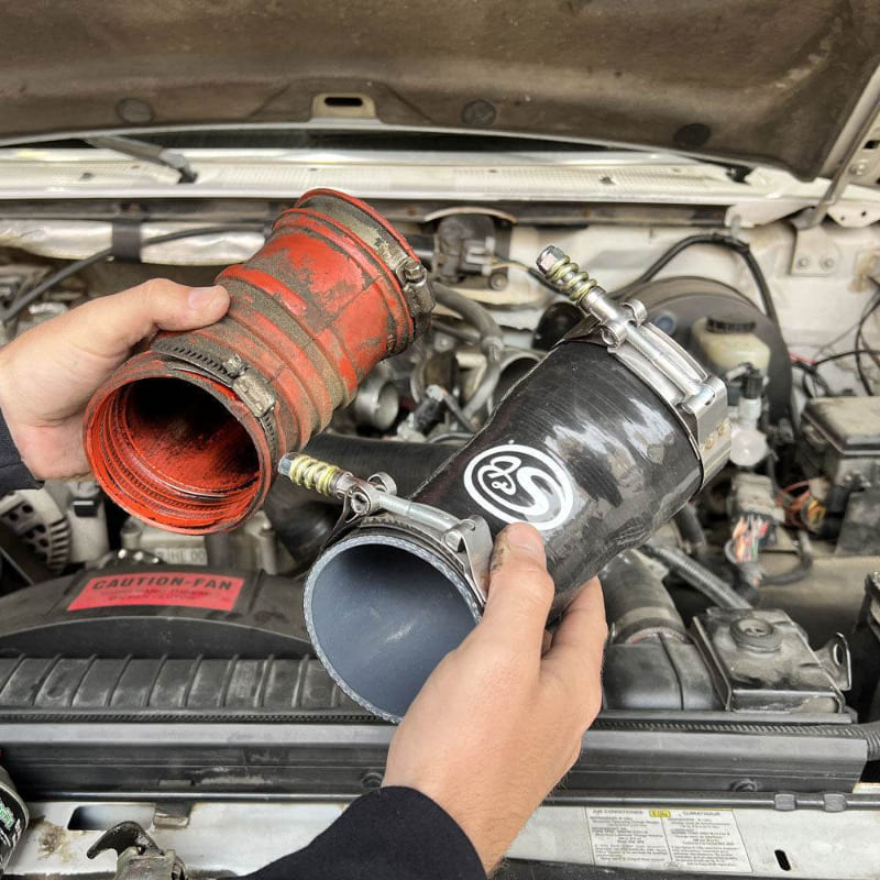 S&B Intake and Plenum Boot Kit for 1994-1996 Ford F250/F350, 7.3L Powerstroke — image 2