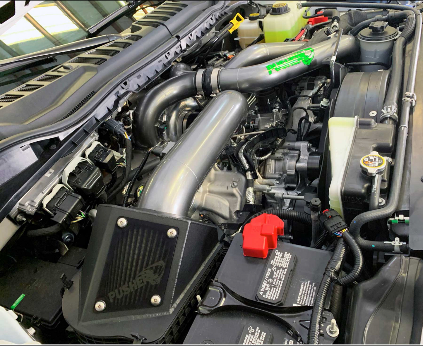 Pusher Intake System 2011-2019 Ford F250/350 6.7L Powerstroke