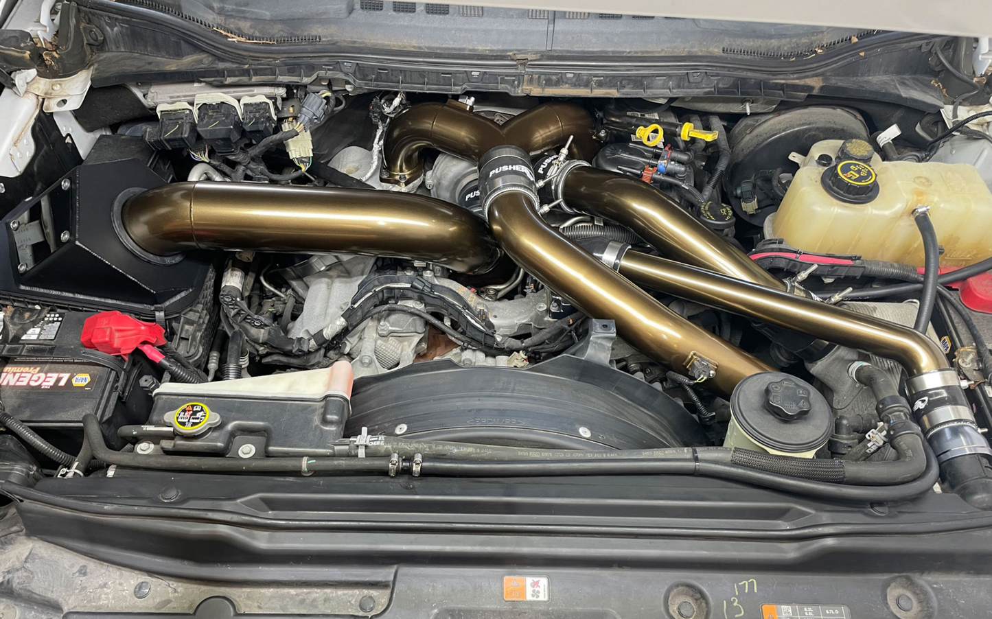 Pusher Intake System 2011-2019 Ford F250/350 6.7L Powerstroke