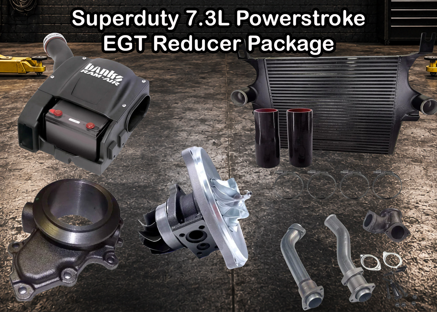 Superduty 7.3L Powerstroke EGT Reducer Kit (1999-2003)