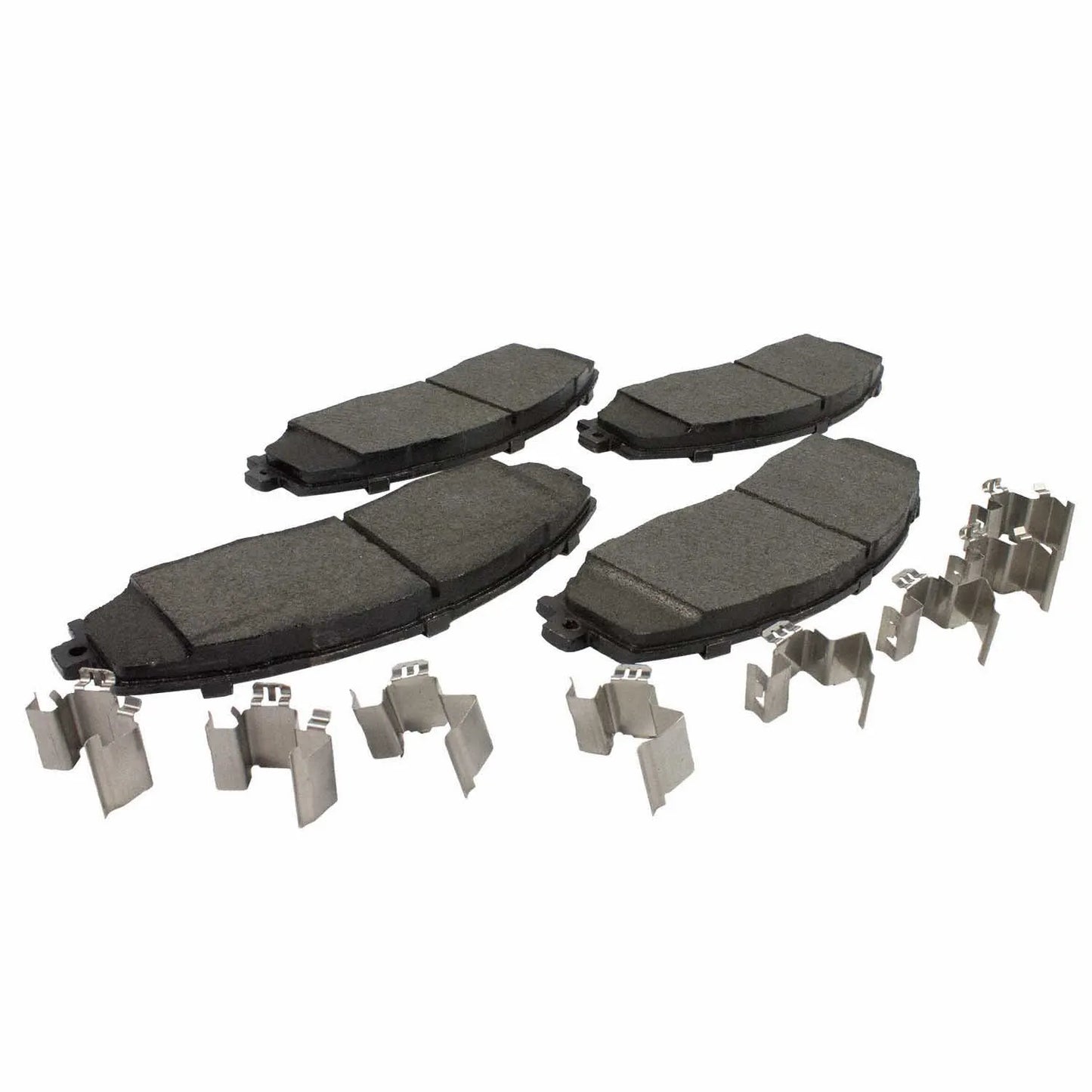 Motorcraft Front Pads - Standard Premium - Integrally Molded Organic Disc Brake Pad Set BR1680 2011-2019 6.7L Powerstroke