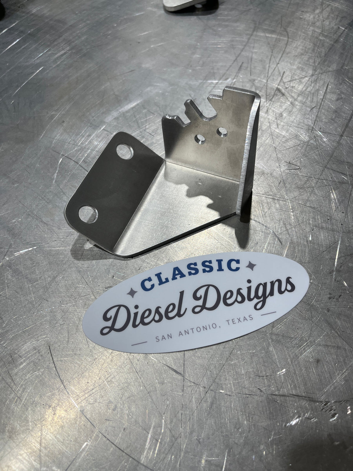Classic Diesel Designs 6.9/7.3 IDI Throttle Cable Bracket