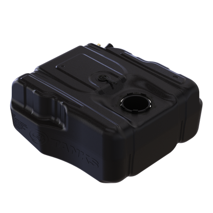 S&B 40 Gallon (After Axle) High-Capacity Fuel Tank for 2011-2016 Ford F250, F350, F450, F550 Powerstroke 6.7L, Cab Chassis — image 1