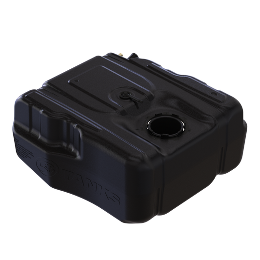 S&B 40 Gallon (After Axle) High-Capacity Fuel Tank for 2011-2016 Ford F250, F350, F450, F550 Powerstroke 6.7L, Cab Chassis — image 1