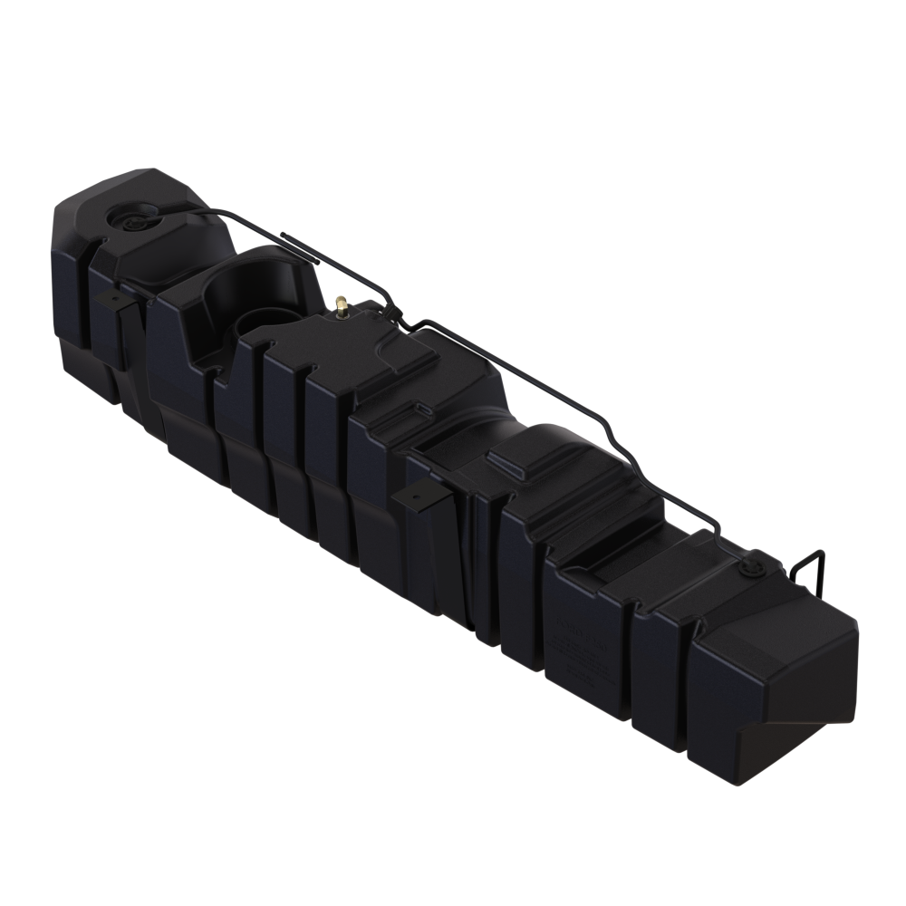 S&B 60 Gallon High-Capacity Fuel Tank for 1999-2010 Ford Powerstroke 7.3L, 6.0L, 6.4L Crew Cab & Ext Cab Long Bed — image 1