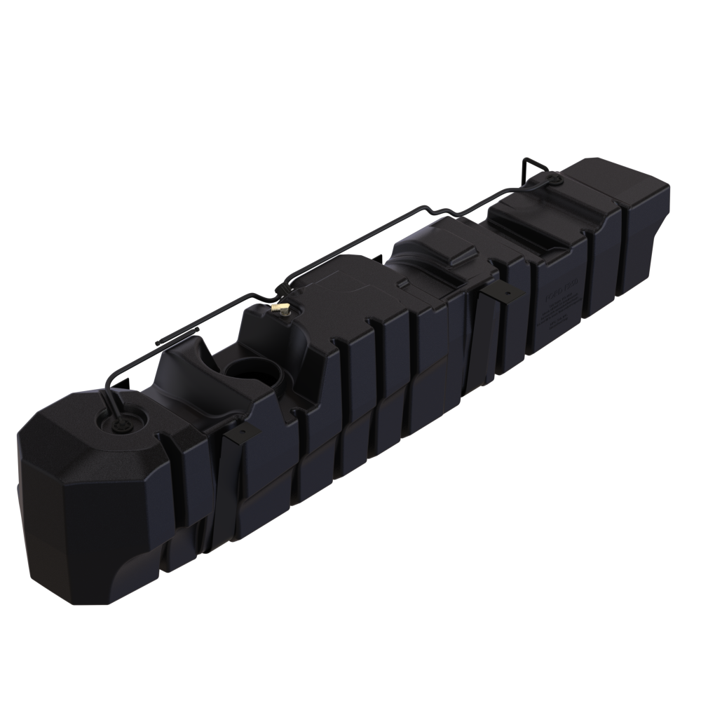 S&B 60 Gallon High-Capacity Fuel Tank for 1999-2010 Ford Powerstroke 7.3L, 6.0L, 6.4L Crew Cab & Ext Cab Long Bed — image 2