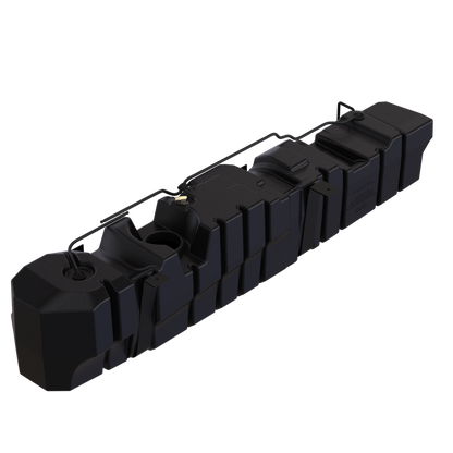 S&B 60 Gallon High-Capacity Fuel Tank for 1999-2010 Ford Powerstroke 7.3L, 6.0L, 6.4L Crew Cab & Ext Cab Long Bed — image 2