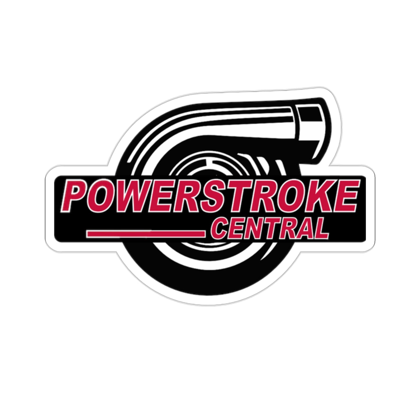 Powerstroke Central Sticker