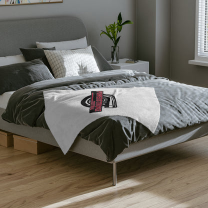 Powerstroke Central Velveteen Minky Blanket