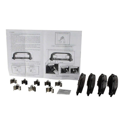 Motorcraft Rear Brake Pads -- Standard Premium Disc Brake Pad Set 2020-2026 6.7L Powerstroke