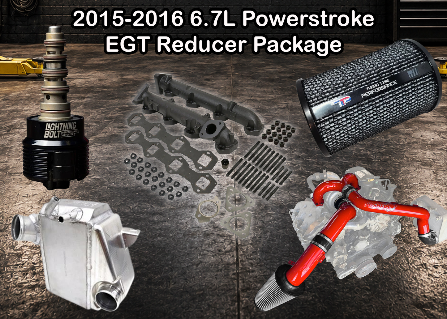 6.7L Powerstroke EGT Reducer Package (2011–2026)