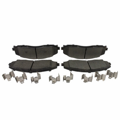 Motorcraft Front Pads - Standard Premium - Integrally Molded Organic D ...