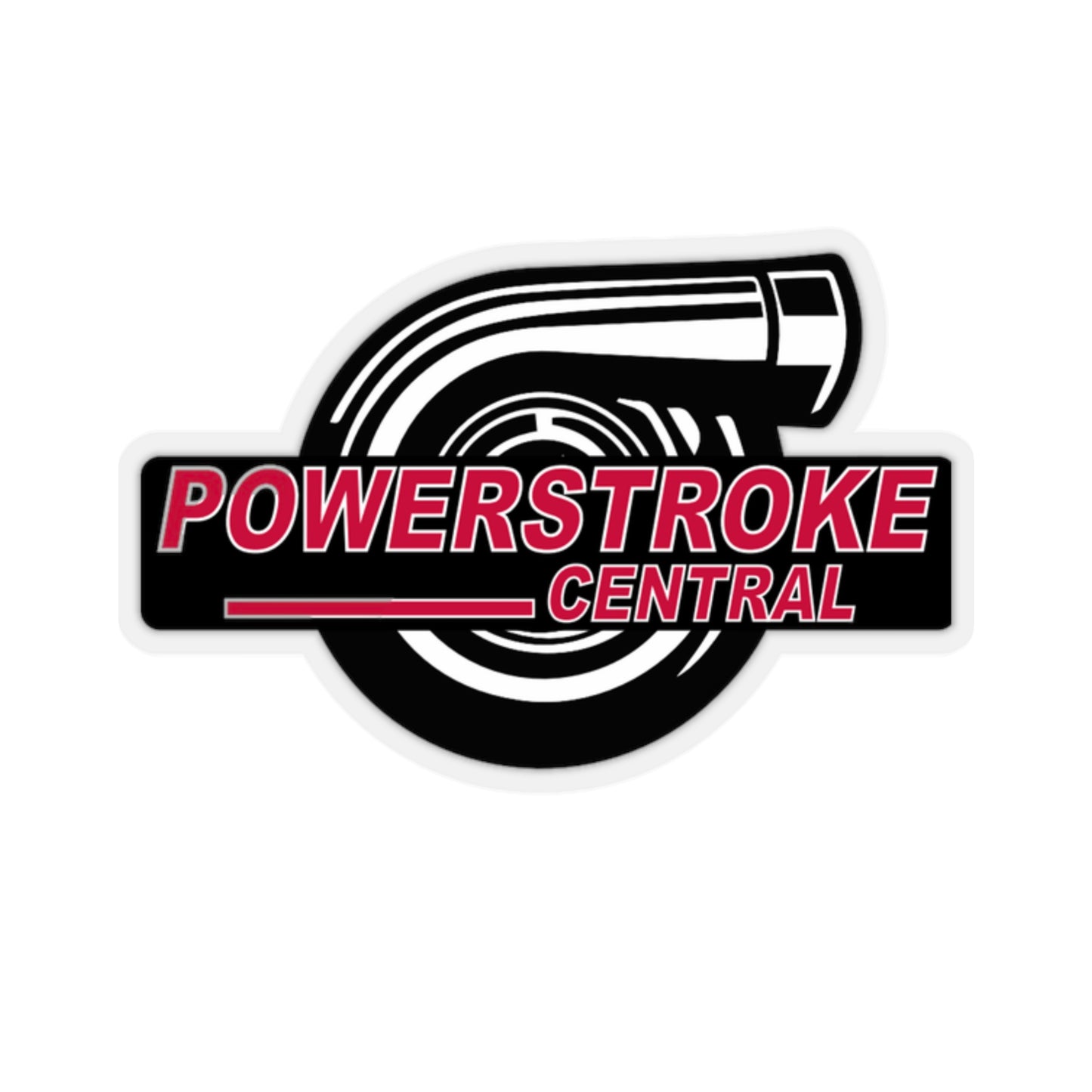 Powerstroke Central Sticker