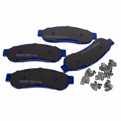 Motorcraft Pads (Rear) - Superduty - Integrally Molded Disc Brake Pad Set (2003-2010 6.0L/6.4L Powerstroke)
