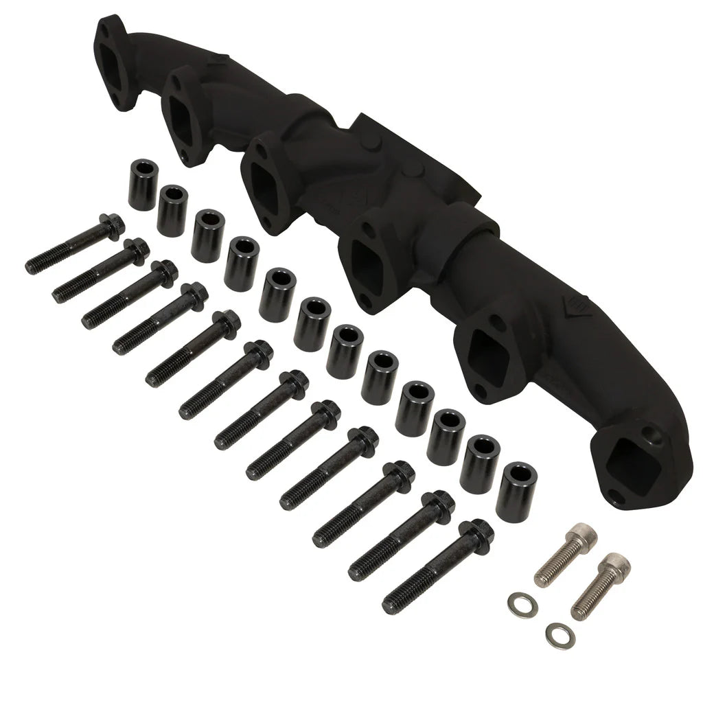 PULSE EXHAUST MANIFOLD STOCK/T3 DODGE 12-VALVE 5.9L CUMMINS 1988-1998