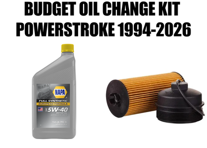 BUDGET Oil Change Kit 1994-2026 Powerstroke