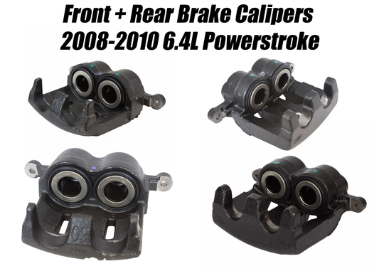 All 4 Motorcraft Brake Calipers for 2008-2010 6.4L Powerstroke