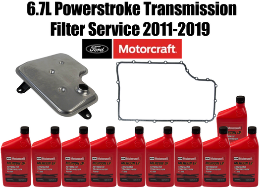 Motorcraft Transmission Service W/ Fluid (2011-2019 6.7L Powerstroke)