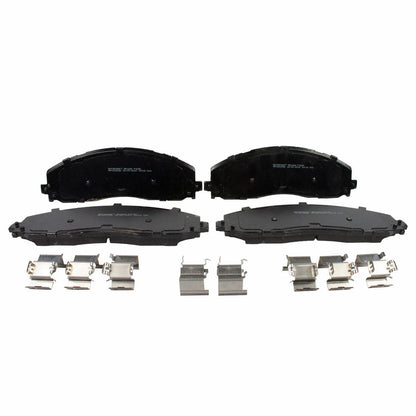 Motorcraft Front Pads - Standard Premium - Integrally Molded Organic Disc Brake Pad Set BR1680 2011-2019 6.7L Powerstroke