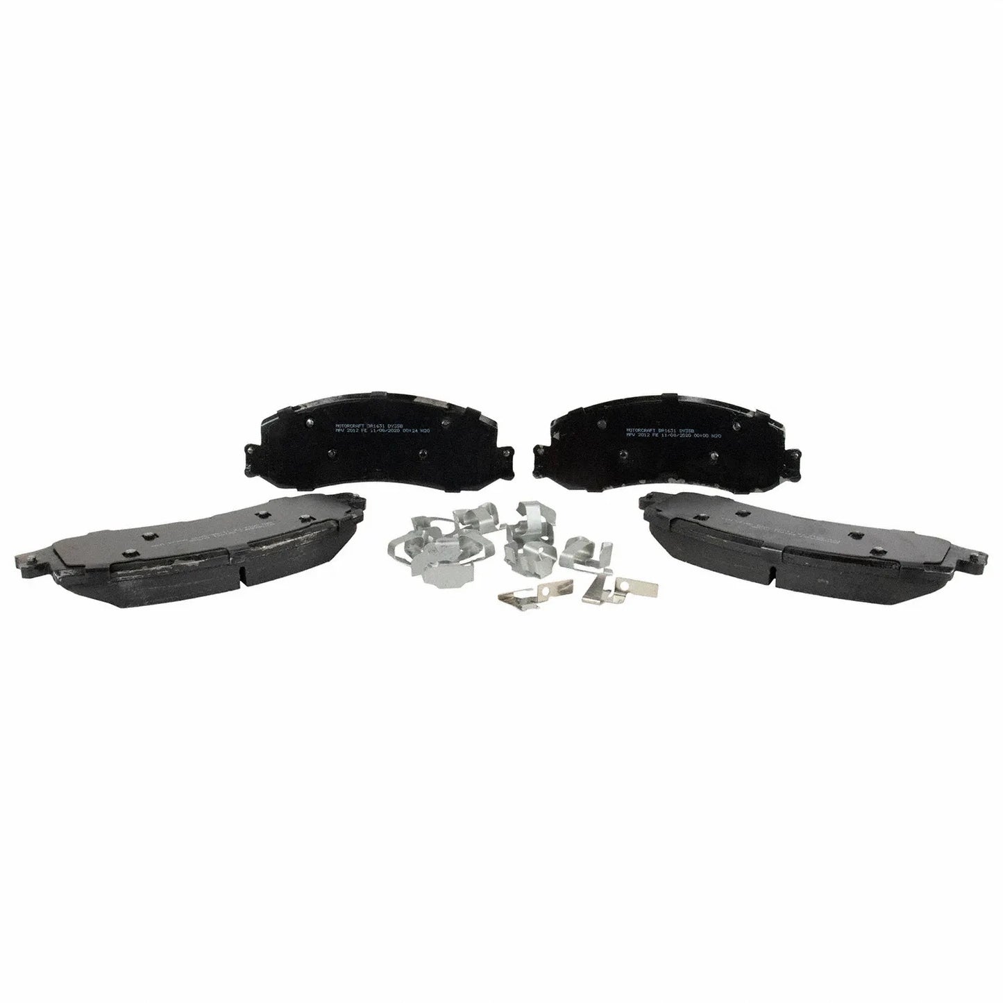 Motorcraft Brake Pads Front -- Standard Premium Disc Brake Pad Set BR1631 2003-2010 6.0L/6.4L Powerstroke