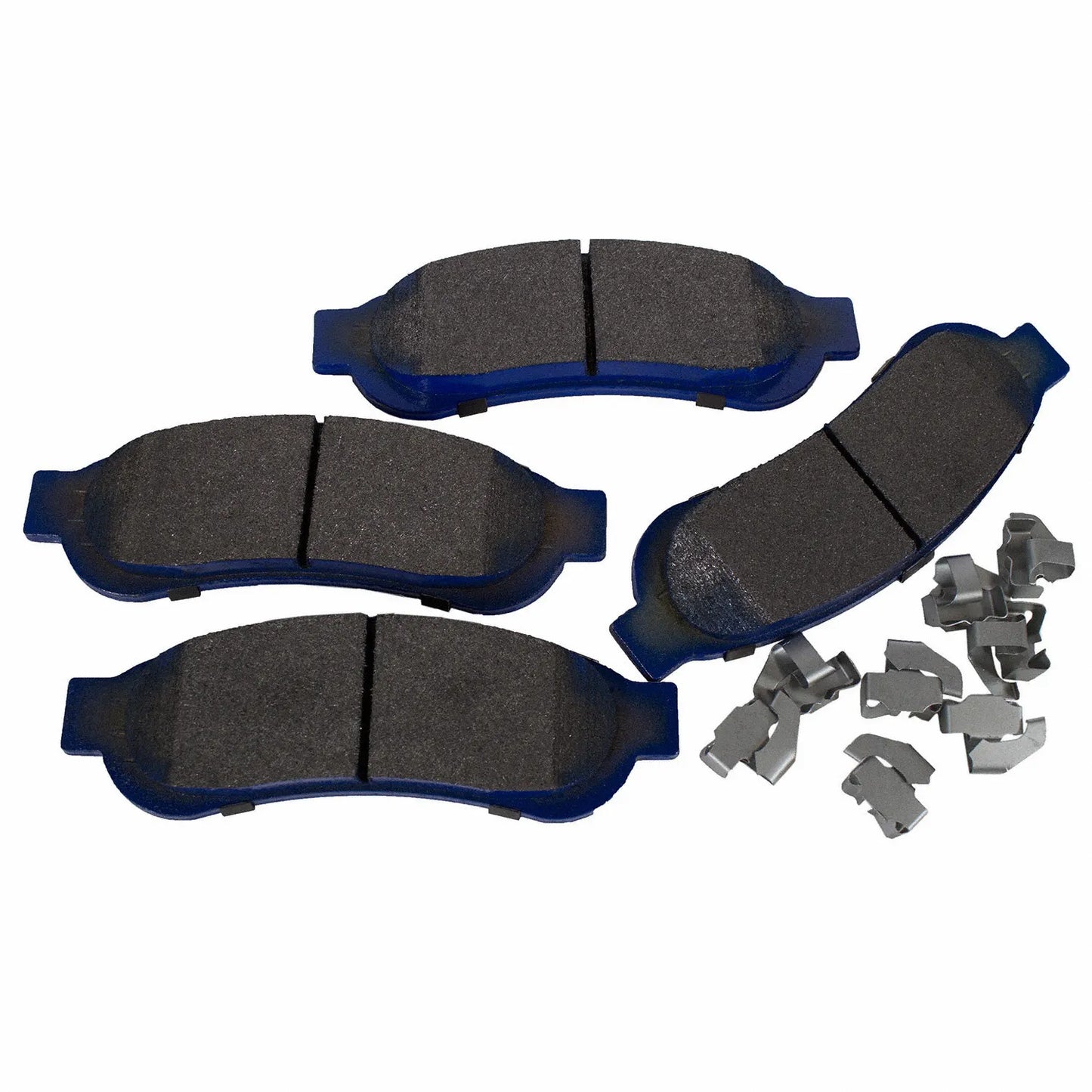 Motorcraft Pads (Rear) - Superduty - Integrally Molded Disc Brake Pad Set (2003-2010 6.0L/6.4L Powerstroke)