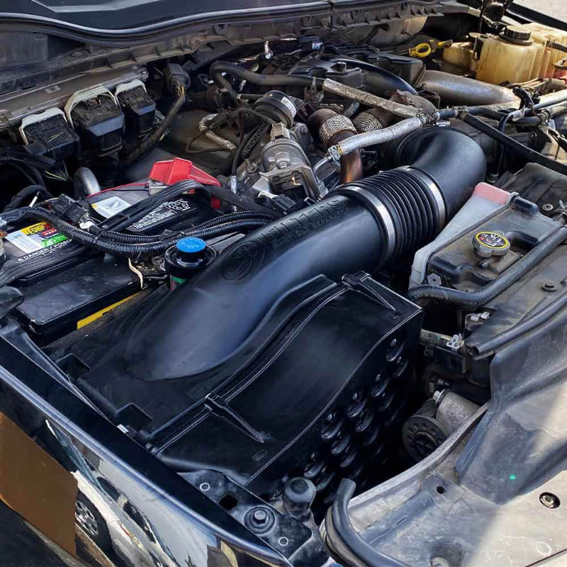 S&B Truck Particle Separator for 2017-2019 Ford Super Duty, 6.7L Powerstroke — image 2