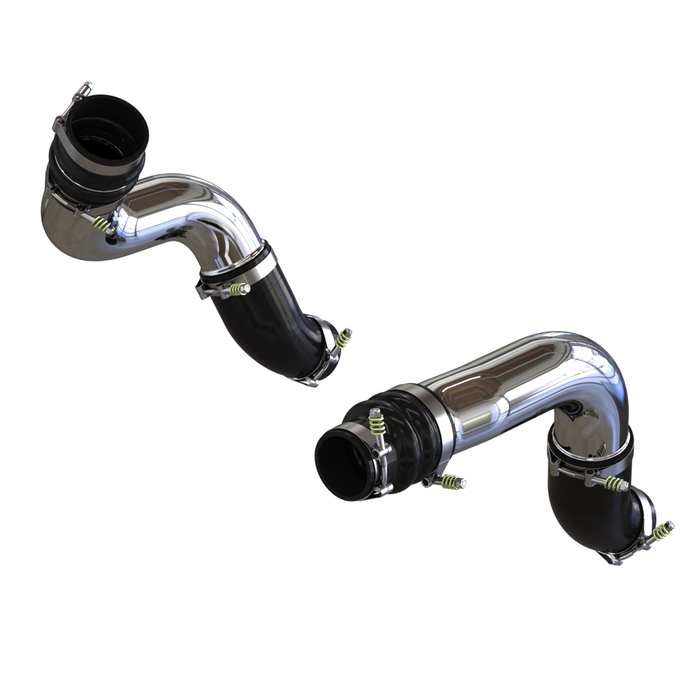 S&B Cold and Hot Side Intercooler Pipe Kit for 2019-2024 Ram 2500/3500 Cummins 6.7L — image 2
