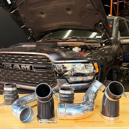 S&B Cold and Hot Side Intercooler Pipe Kit for 2019-2024 Ram 2500/3500 Cummins 6.7L — image 5
