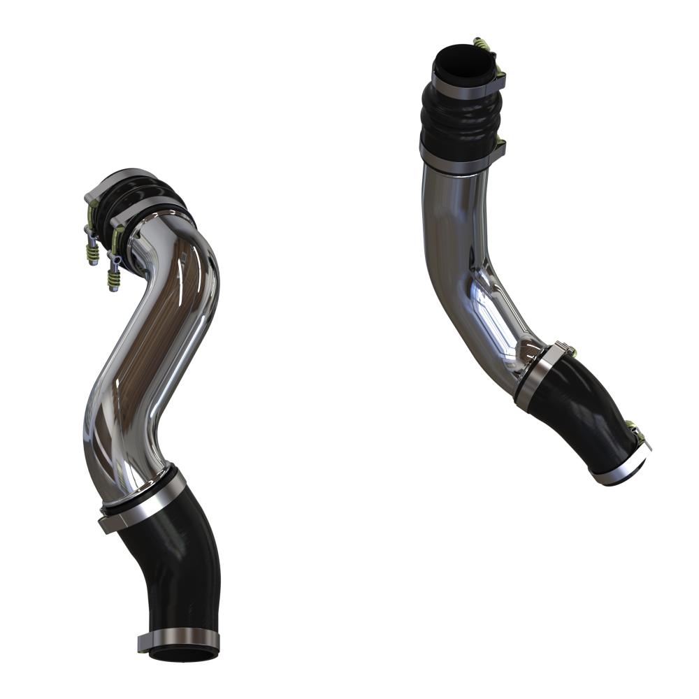 S&B Intercooler Pipe and Boot Set, 2013-2018 Ram 2500/3500 Cummins 6.7L — image 2
