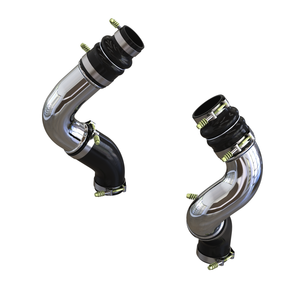 S&B Hot & Cold Side Intercooler Pipe for 2025-2026 RAM 2500/3500, 6.7L Cummins — image 3