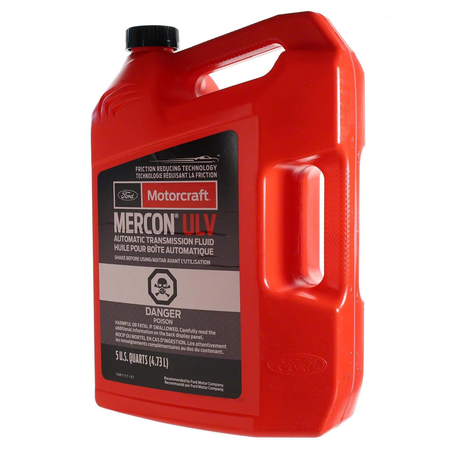 Motorcraft Mercon ULV - 5 Quart Automatic Transmission Fluid