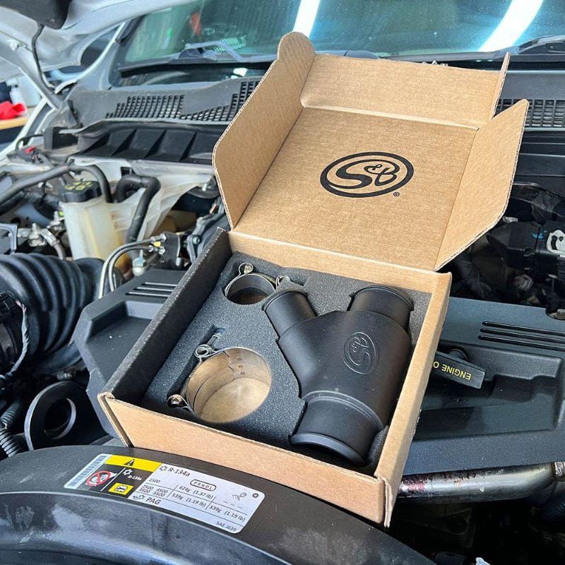 S&B Aluminum Coolant Y-Pipe For 2013-2015 Dodge Ram Cummins 6.7L (Dual Radiator) — image 3