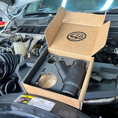 S&B Aluminum Coolant Y-Pipe For 2013-2015 Dodge Ram Cummins 6.7L (Dual Radiator) — image 3