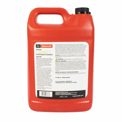 Motorcraft Yellow Prediluted Antifreeze VC13DLG