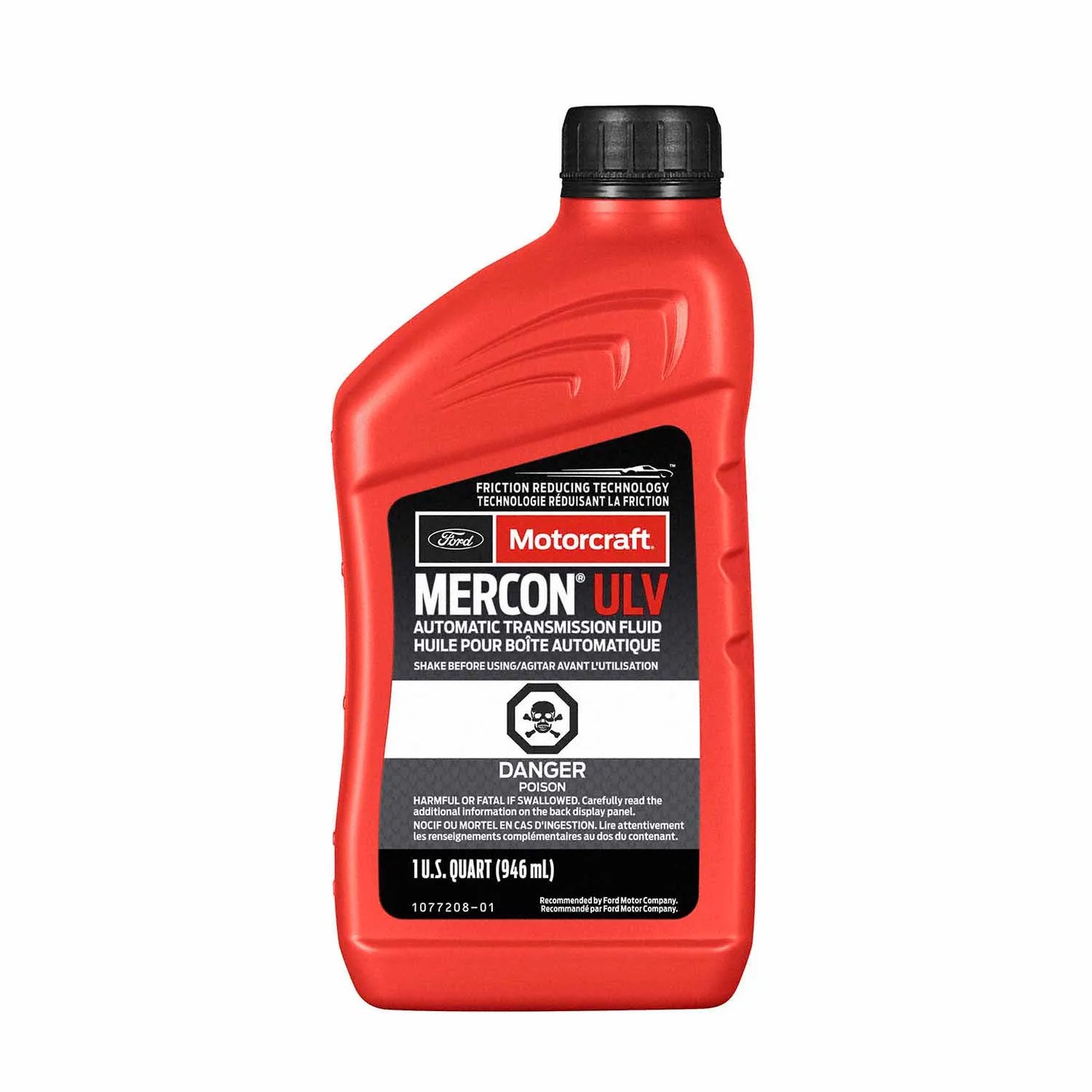 Motorcraft Mercon ULV - Quart Automatic Transmission Fluid 1 Quart