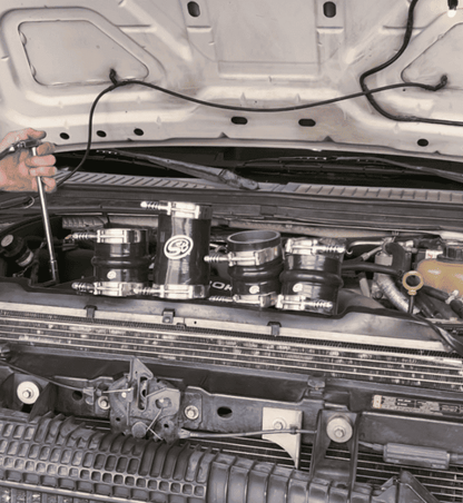S&B Hot and Cold Side Boot Kit for 2008-2010 Ford F-250/F-350, 6.4L Powerstroke — image 1