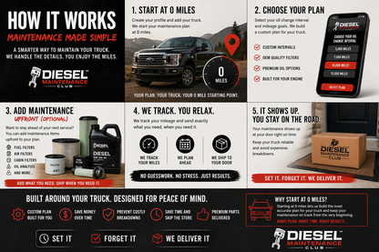 2003-2007 6.0L Powerstroke Scheduled Maintenance Program