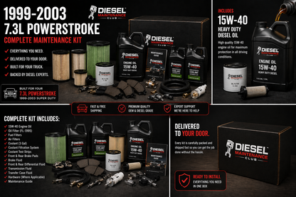 1999-2003 7.3L Powerstroke Scheduled Maintenance Program