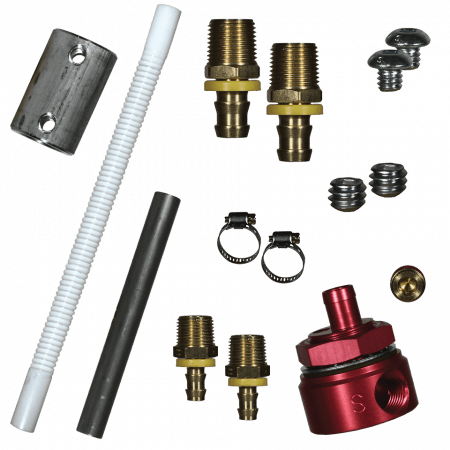 FASS STK1003 Diesel Fuel 5/8 In Fuel Module Suction Tube Kit Includes Bulkhead Fitting