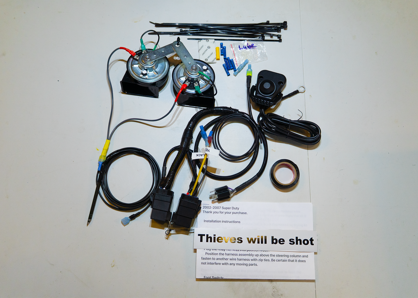 Powerstroke Central Honking Kill Switch Kit