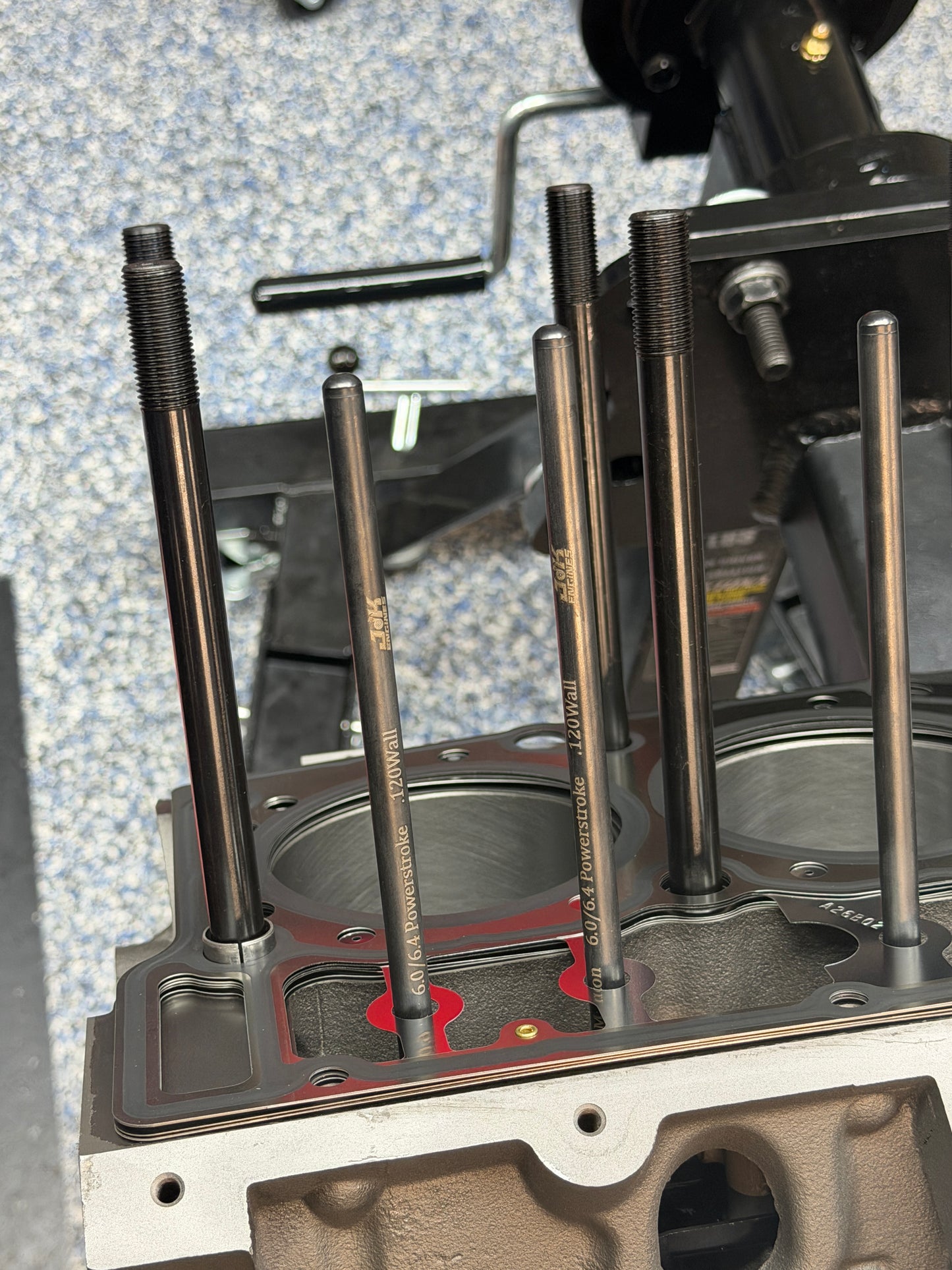 JNK Pushrods for the 6.0L and 6.4L Powerstroke