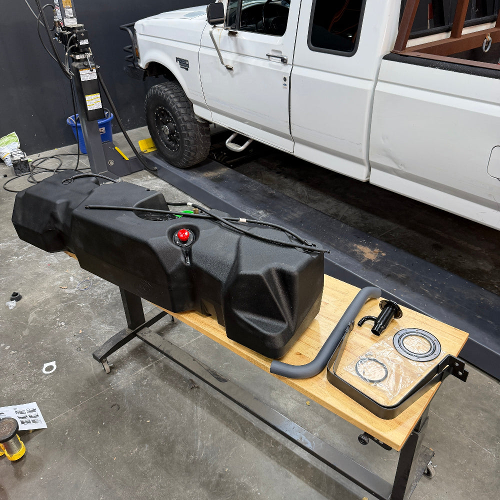S&B 35 Gallon High-Capacity Fuel Tank for 1994-1997 Ford 7.3L OBS Diesel CREW, EXT & REG CAB LONG BED — image 2