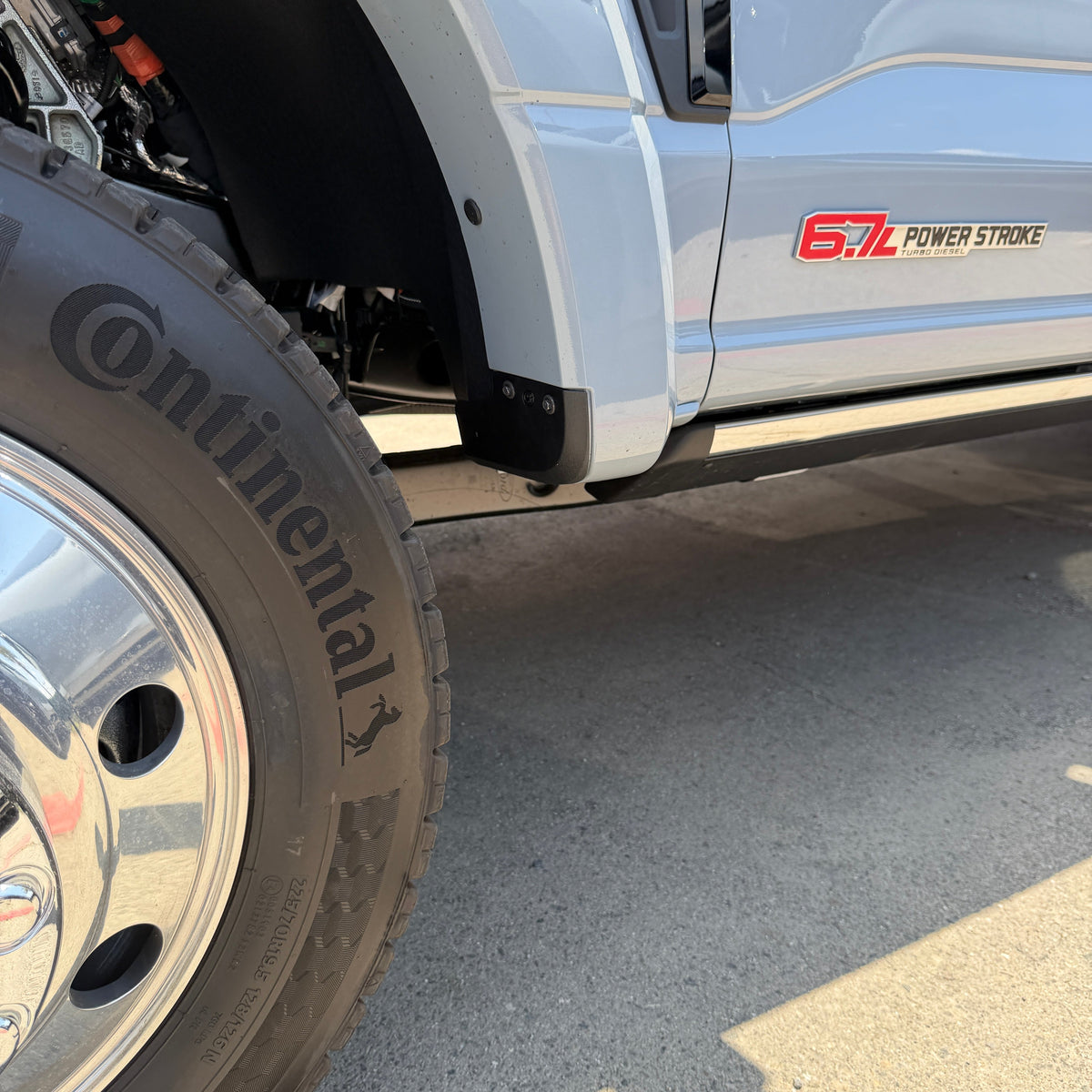 S&B MUD FLAP DELETE FOR 2017-2026 FORD F-450 & F-550 — image 1