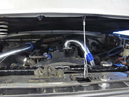 Front Mount Intercooler Charge Piping Pipe Tube Kit For 89-91 Dodge Ram Cummins 5.9L