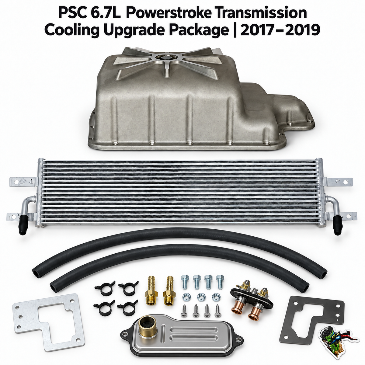 PSC 6.7L Transmission Temperature Reduction Kit (2017-2019)
