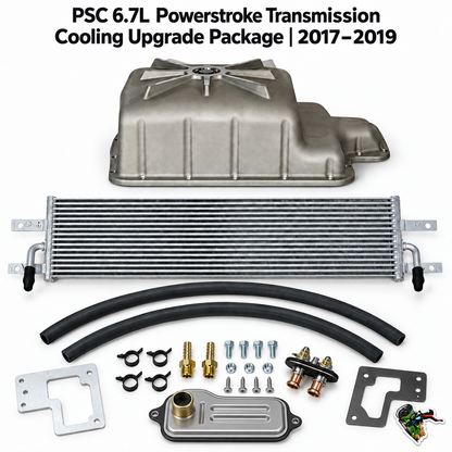 PSC 6.7L Transmission Temperature Reduction Kit (2017-2019)