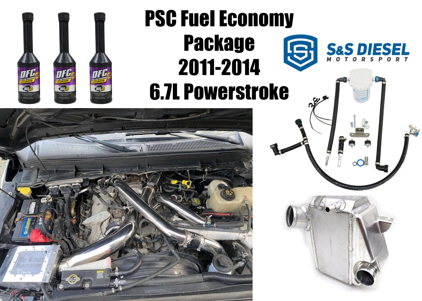 PSC Fuel Economy Package For (2011-2014) 6.7L Powerstroke